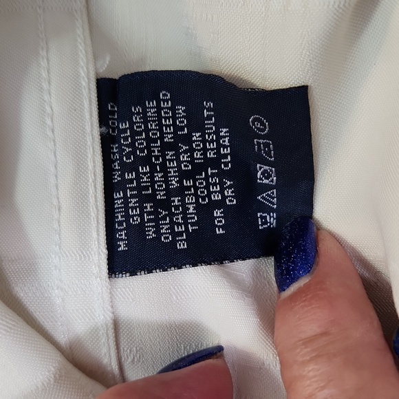 Seapointe men's casual button-down size XL cream grey shirt 67% modal soft - Picture 12 of 13